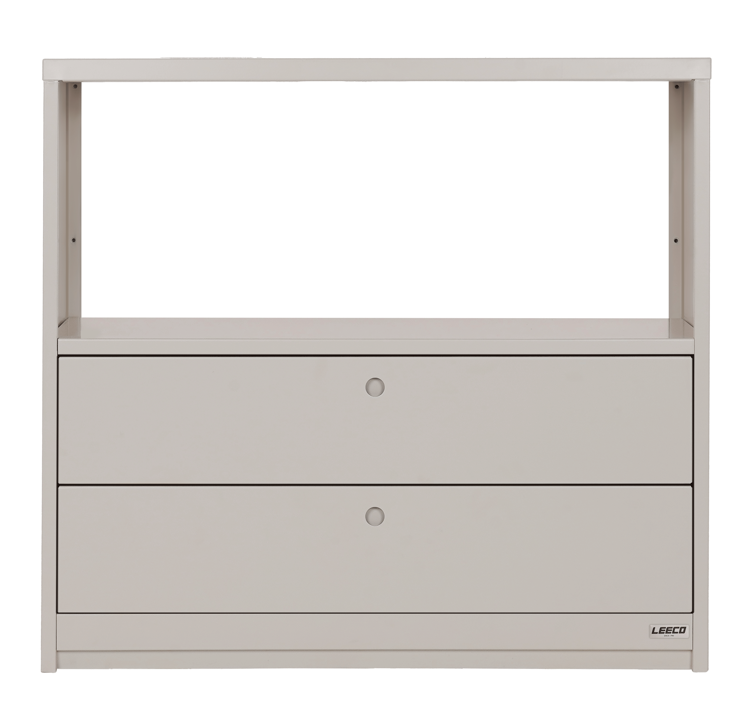 ตู้ชั้นวางทรงเตี้ย LEECO 90 ซม. LC01-B MARBLE WHITE_1